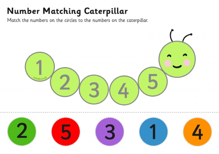 caterpillar-number-matching-pdf