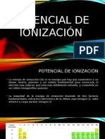 Slides Potencial de Ionizacion