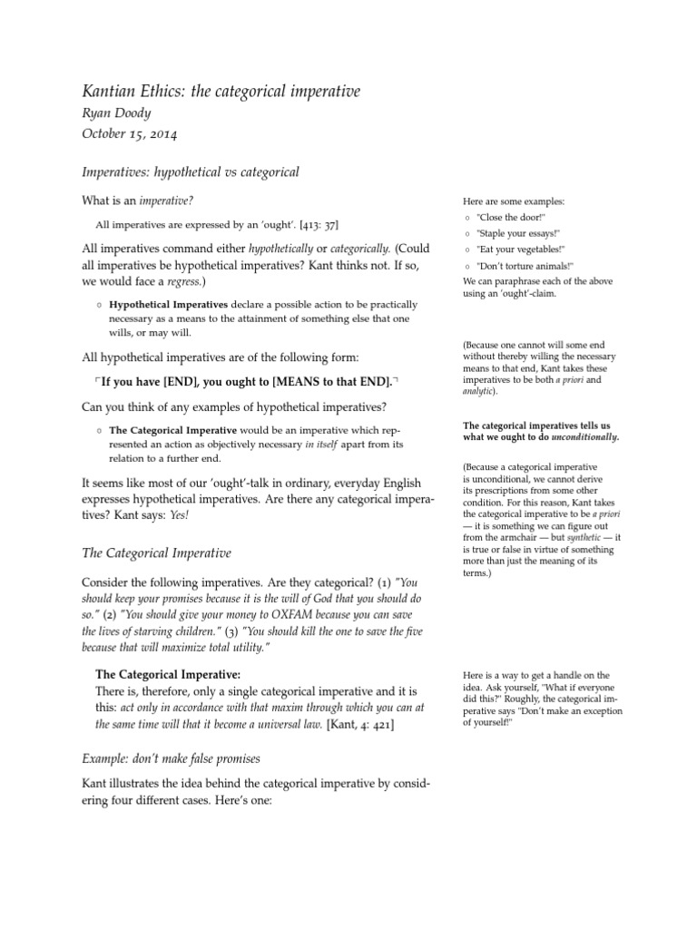 Kant Pdf Immanuel Kant Philosophical Theories