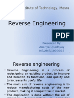 Reverse Engineering: Birla Institute of Technology, Mesra