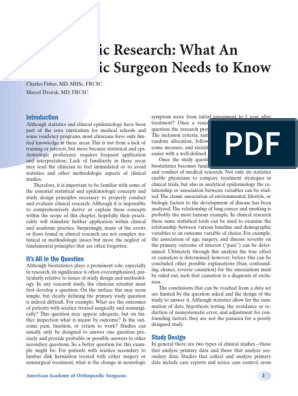 AAOS Orthopaedic Knowledge Update 8 | PDF | Student's T Test 
