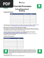 First Aiders List Template Blank | PDF