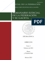Semanario Judicial Febrero 2013
