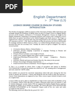 Licence Llce 3 Specialité Anglais 2016 17 Abolitionism - 