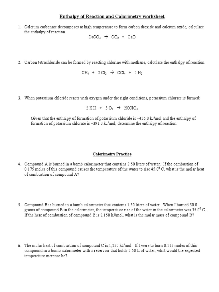 worksheet Enthalpy Worksheet 4 uther mokin ws solvation solubility