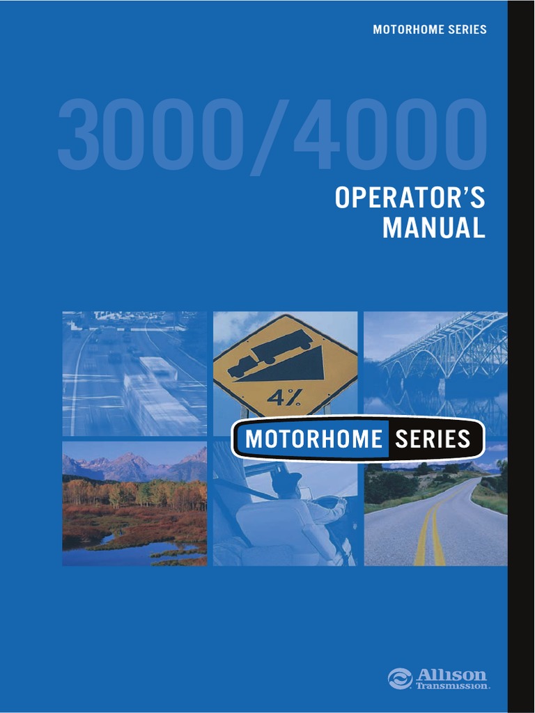Allison 3000 4000 Operators | PDF | Transmission (Mechanics