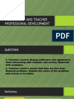 Leadership and Teacher Professional Development Pah Jenab Mj
