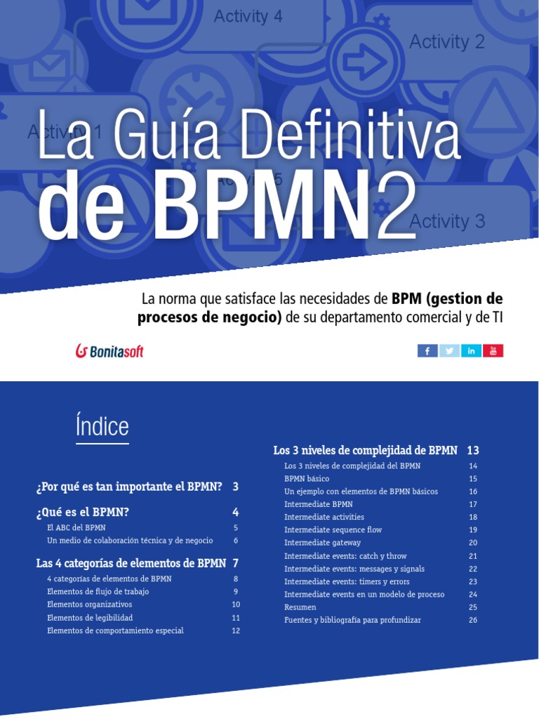 La Guia Definitiva de BPMN2, by Bonitasoft | PDF | Negocios | Informática