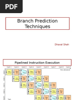 Branch Prediction Techniques