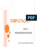 Aula 7 - Intervenção em Poços