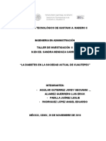 Proyecto de Investigación Final La Diabetes.