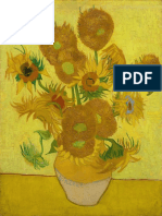 Vincent Van Gogh - Sunflowers - VGM F458