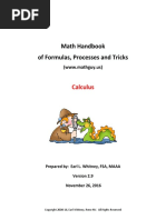 Calculus Handbook