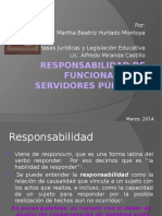 Responsabilidad de Funcionarios y Servidores Públicos