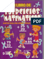 Mi Libro de Ejercicios Matemáticos PDF