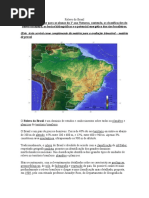 Texto Relevo-hidrogr Brasil