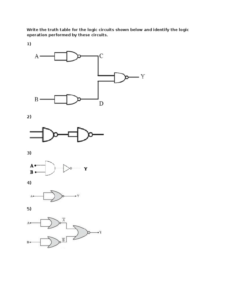 Identify The Logic Operation Performed