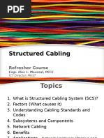 Structured Cabling Design Guide | PDF | Cable | Optical Fiber