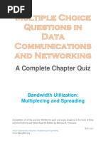 Bandwidth Utilization - Multiplexing and Spreading