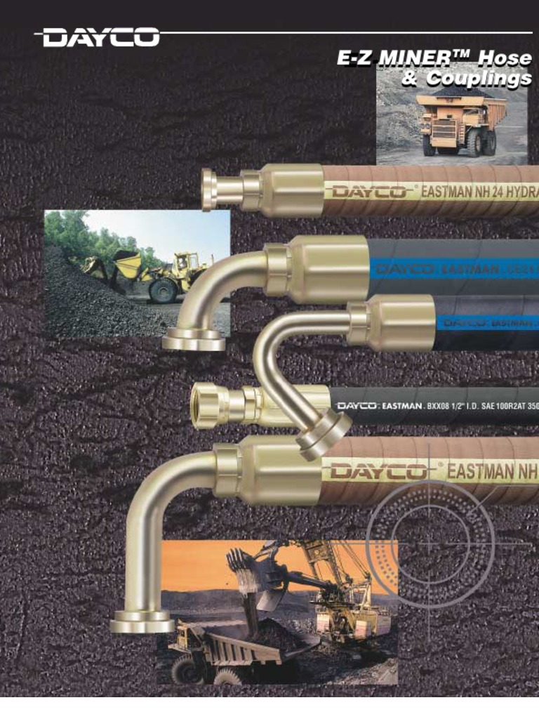 Características de Las Mangueras y Acoplamientos Dayco (Inglés) PDF