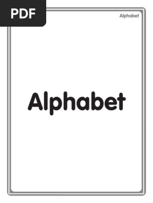 Flashcards Alphabet