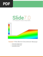 Tutorial 07 Finite Element Groundwater Seepage