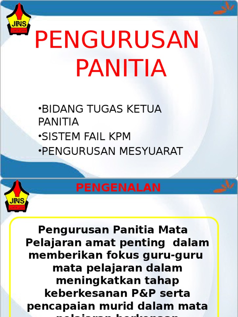 Pengurusan Panitia | PDF