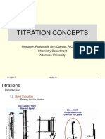 Introduction Titration