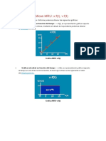 Análisis de Gráficas MRU