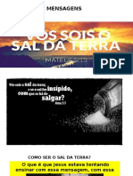 Sermão - A Igreja Que É Sal - 2