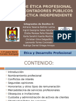 Apartado B Código de Ética Profesional CP