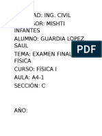 Examen Final Fisica