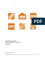 Abdulaziz Mohammad Ghani: Business Strategy Report: Home Depot March, 6 2014