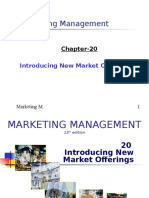 Marketing Management Chapter on Introducing New Market Offerings