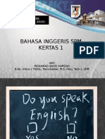 Bahasa Inggeris SPM Kertas 1: Program Teknik MENJAWAB (FASA 1, 2016)