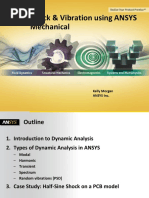 Shock and Vibration Analysis Using Ansys Mechanical