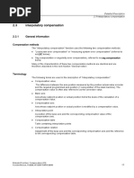 Interpolatory Compensation