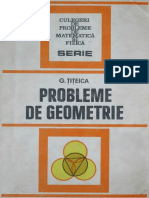 Titeica Probleme de Geometrie 1981 PDF