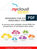 Designed For Future - Available Today!: A Secure and Reliable Cloud PMS For Properties of All Types and Sizes