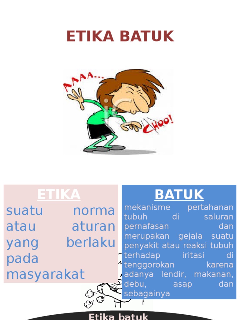 55+ Contoh Poster Etika Batuk Terlengkap - Eye Candy Treat