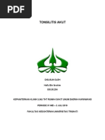 Download TONSILITIS AKUT by Hafiz Ibrahim by Hafiz Ibrahim SN33818666 doc pdf