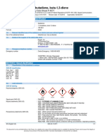 Safety Data Sheet For Butadiene