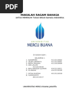 Download Makalah Ragam Bahasa by Dea Lailani SN338190553 doc pdf