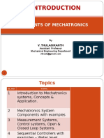 Elements of Mechatronics: V. Thulasikanth
