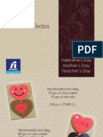 Catalogue Valentine's Day , Teacher's Day and Mother's Day