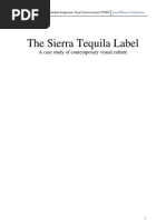 The Sierra Tequila Label