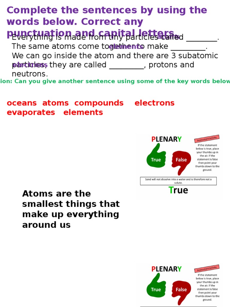 Understanding Atoms and Elements | PDF | Science & Mathematics ...