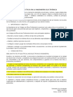 Código de Ética en La Ingeniería Electrónica