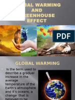 Global Warming AND Greenhouse Effect