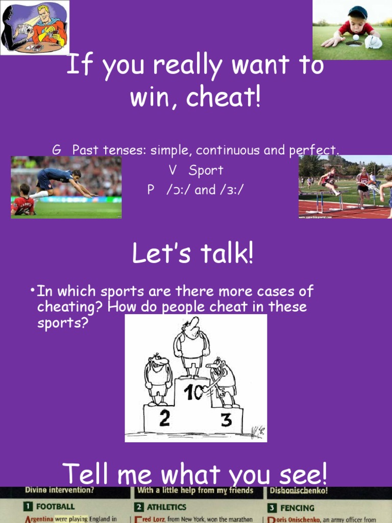 If You Really Want To Win Cheat Pdf Grammatical Tense Verb